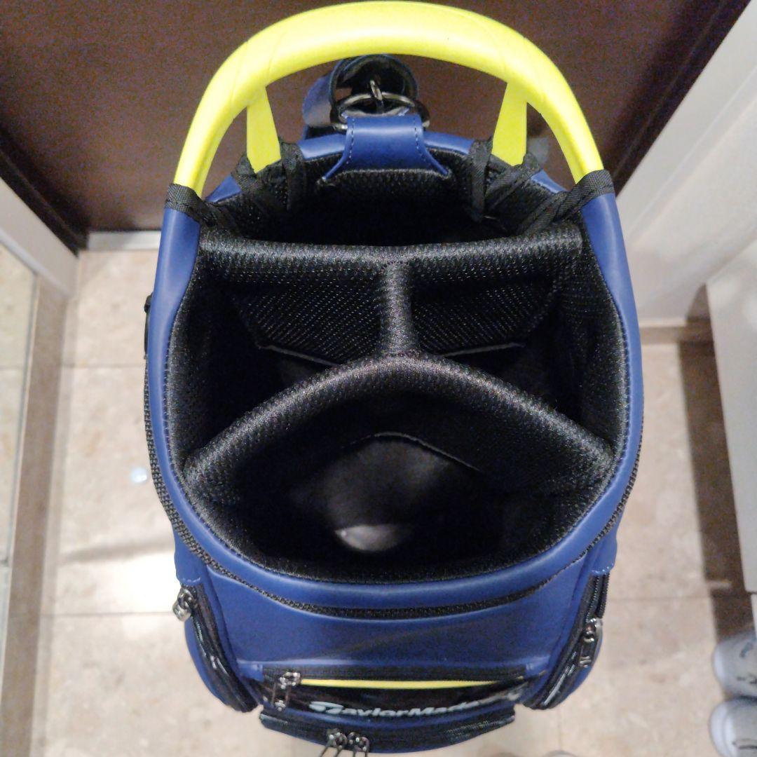 TaylorMade キャディバッグ ネイビー/イエロー9.0型