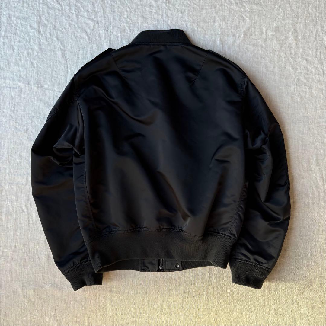 HOUSTON ヒューストン L-2 ブラック フライトジャケット 38