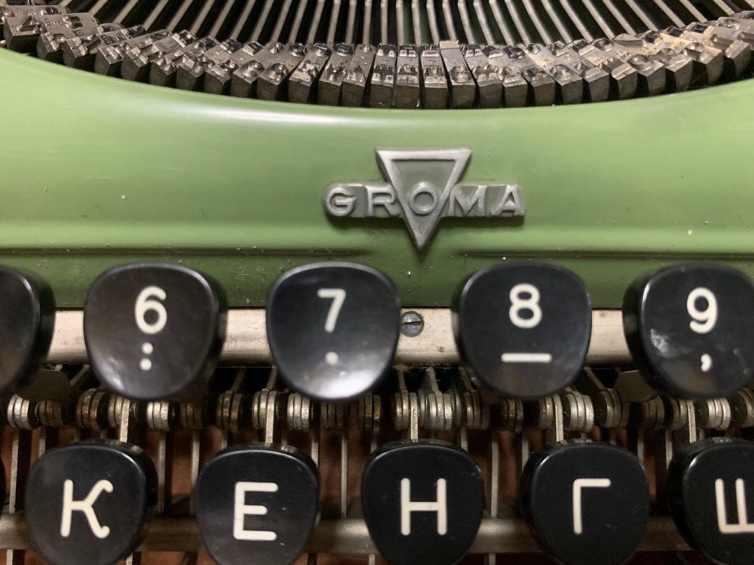 語タイプライター・完動品
