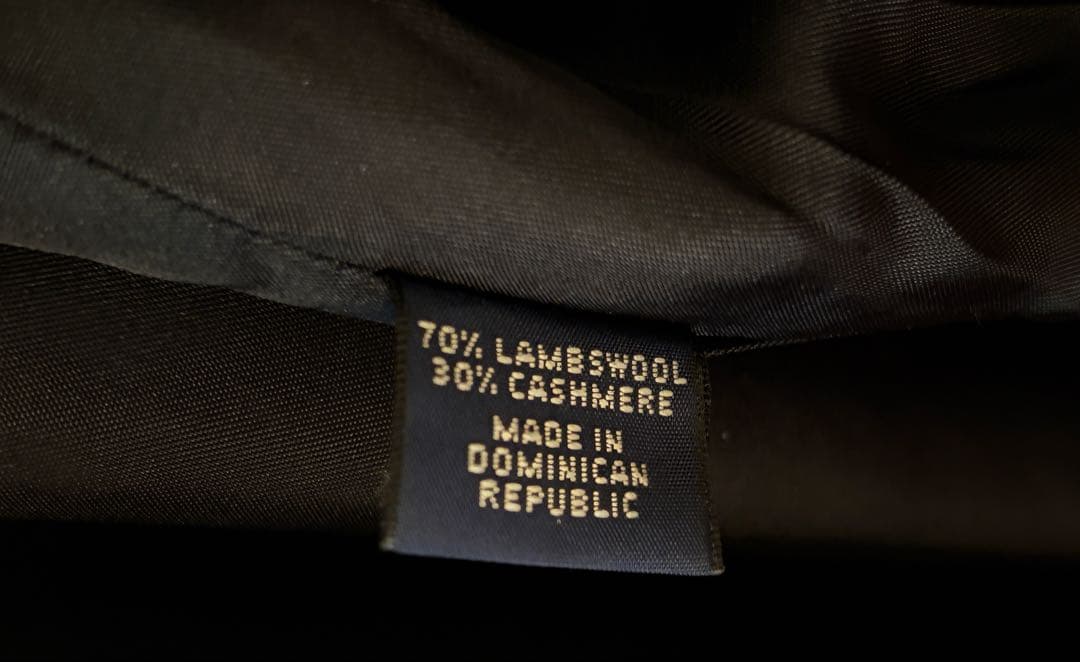 ブルックスブラザーズ 346 チェスターコートウールカシミヤ S40L〜XL相当