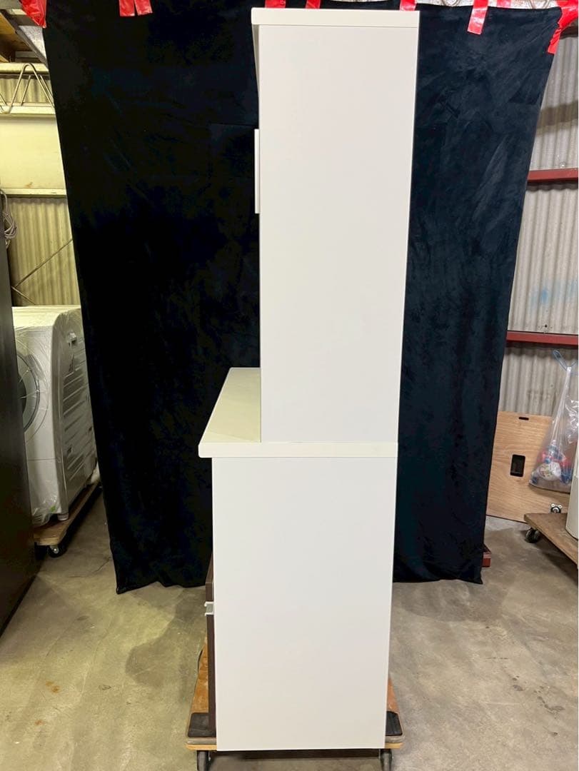 創愛ファニチュア ティーノ100 食器棚 レンジボードW99