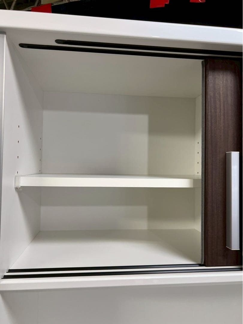 創愛ファニチュア ティーノ100 食器棚 レンジボードW99