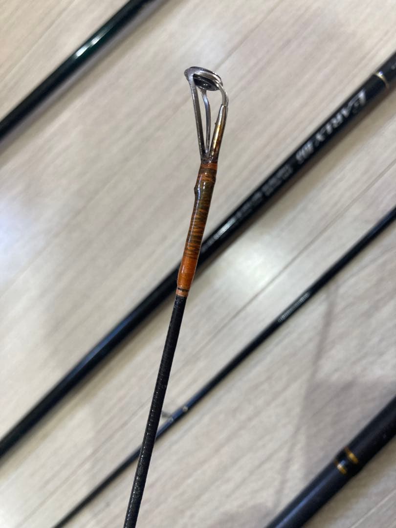 鏡*牙様 ショアジグ用ロッド3本セット（竿カバー、カラナビ、リール付き）