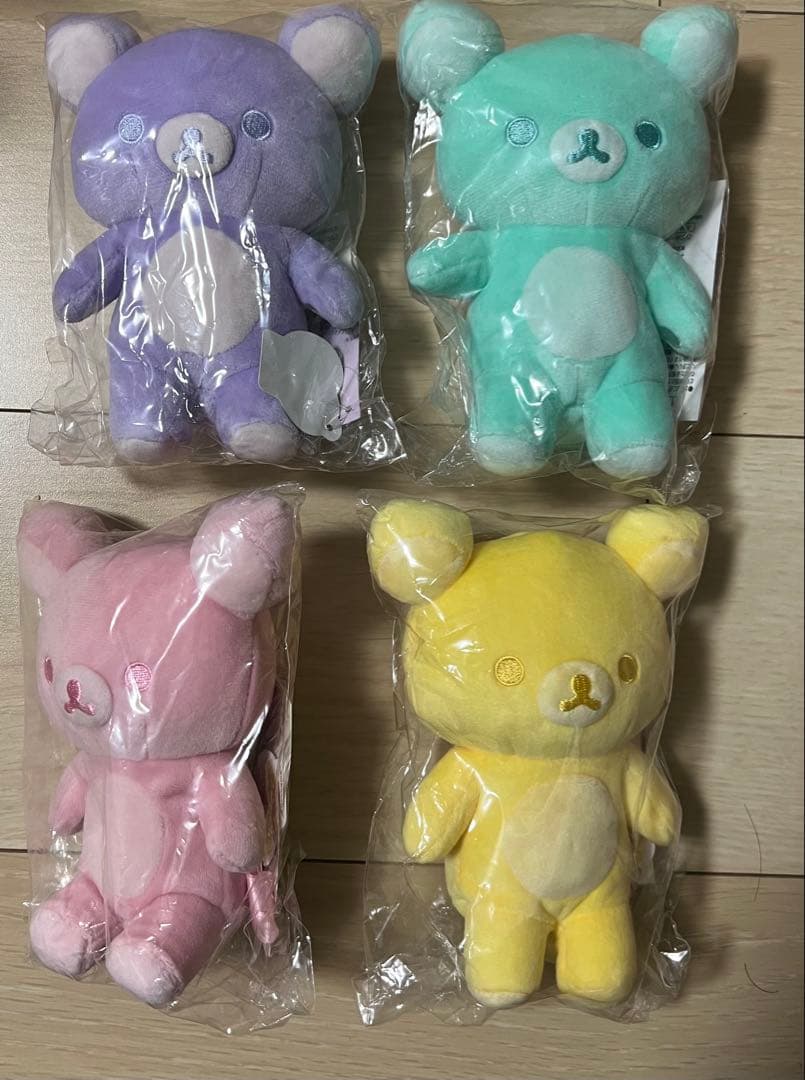 リラックマ 20Colors ぬいぐるみ 〜4Seasons 〜4種セット - メルカリ