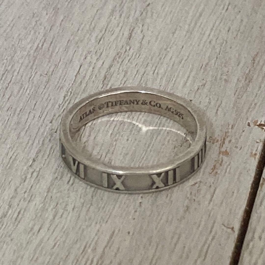 TIFFANY ティファニー アトラスリング 指輪 # 17.5 SV925 - メルカリ