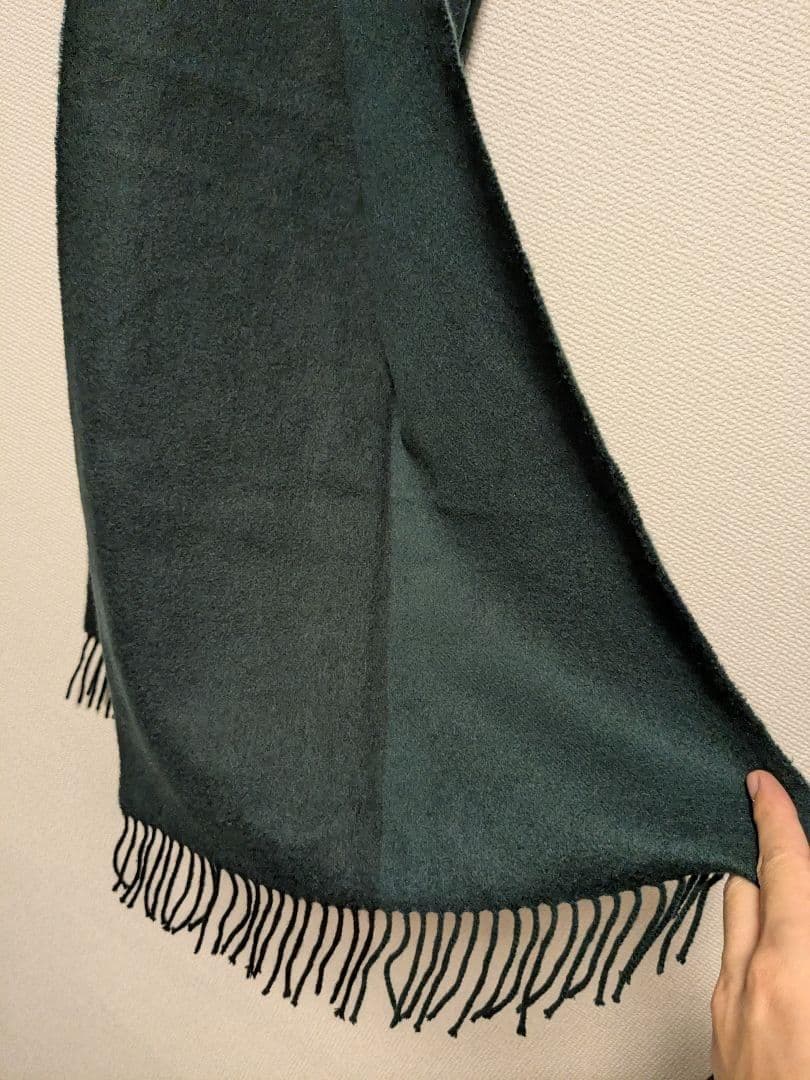 （予約済）TOMORROWLAND ダークグリーン マフラー