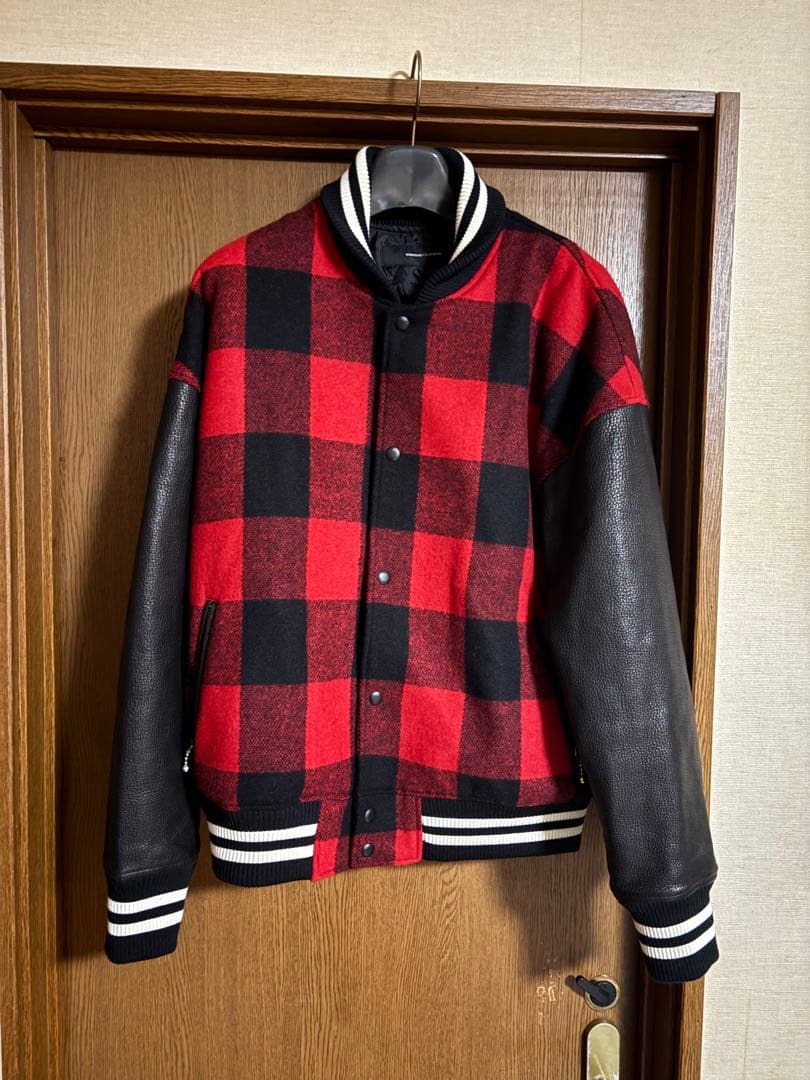 RESOUNDCLOTHING スタジャン サイズ3 赤✖️黒 LEON