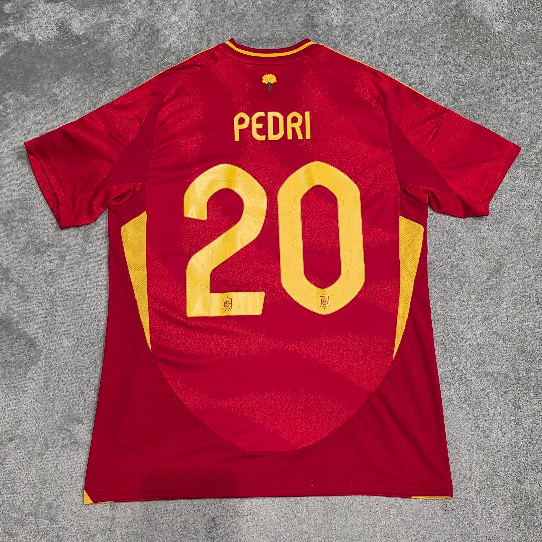 スペイン代表 ペドリ EURO2024決勝 ユニフォーム 2XL adidas - メルカリ