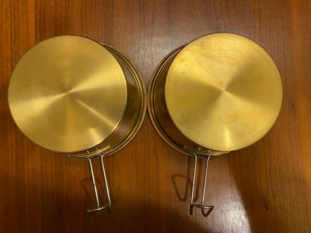 INOUT 真鍮 シェラカップ 2個セット 完売品 - メルカリ