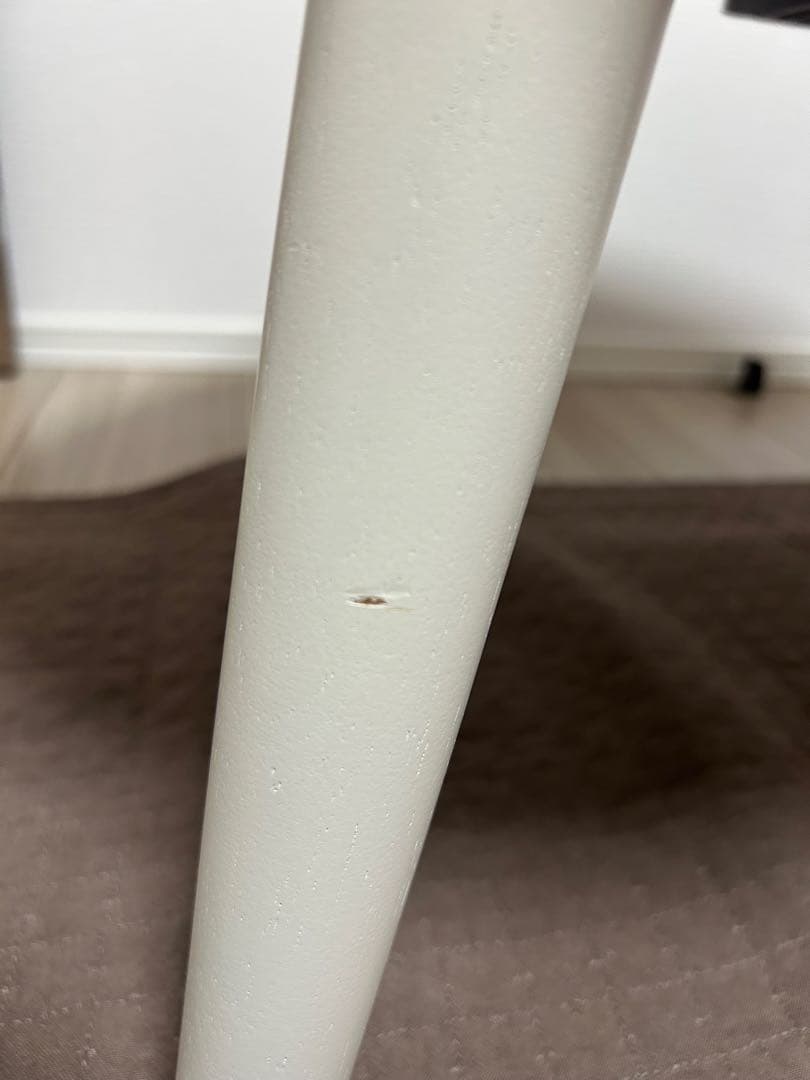 【ニトリ】豆型リビングこたつ ホワイトウォッシュ