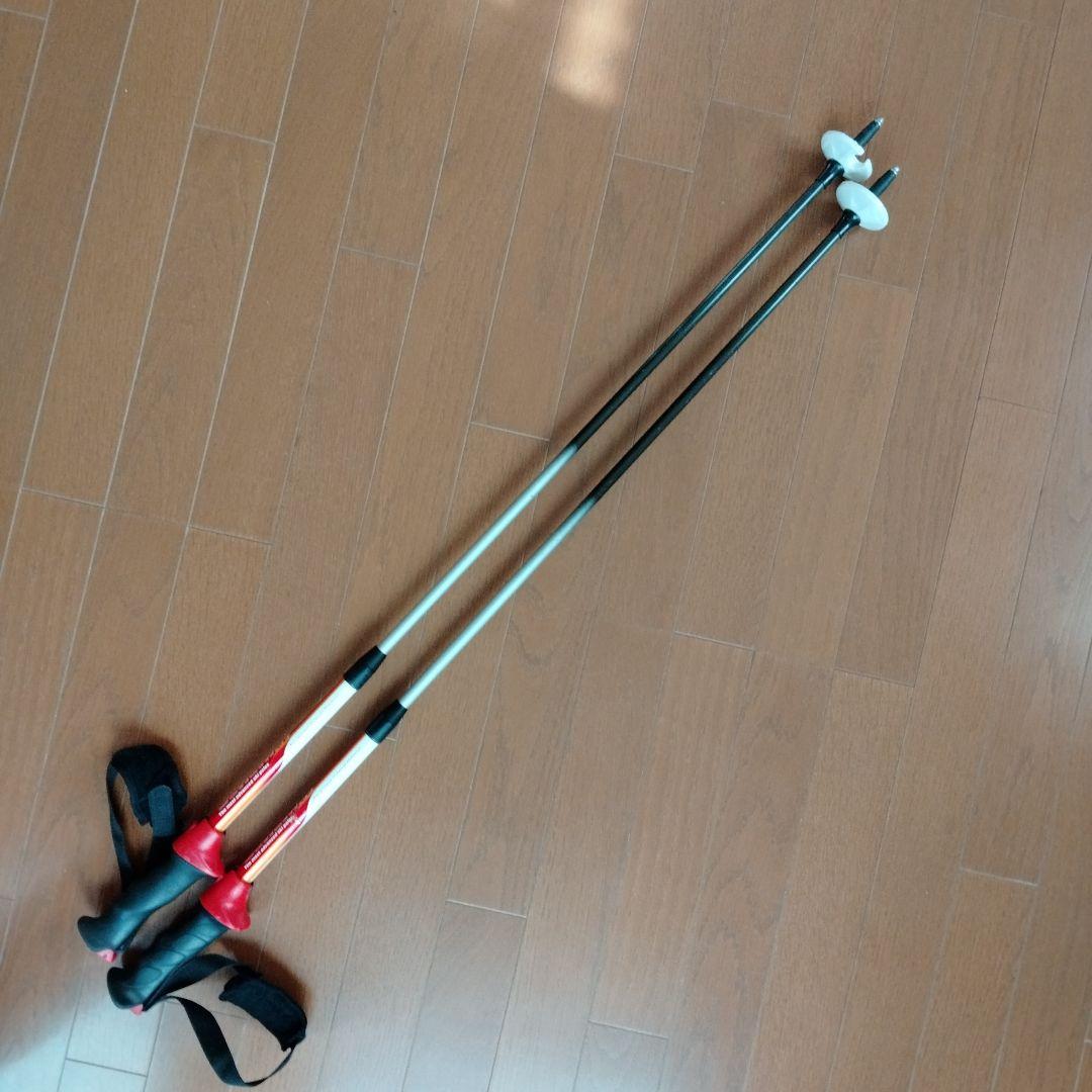 オガサカスキー伸縮ポール 100〜120cm調整可能