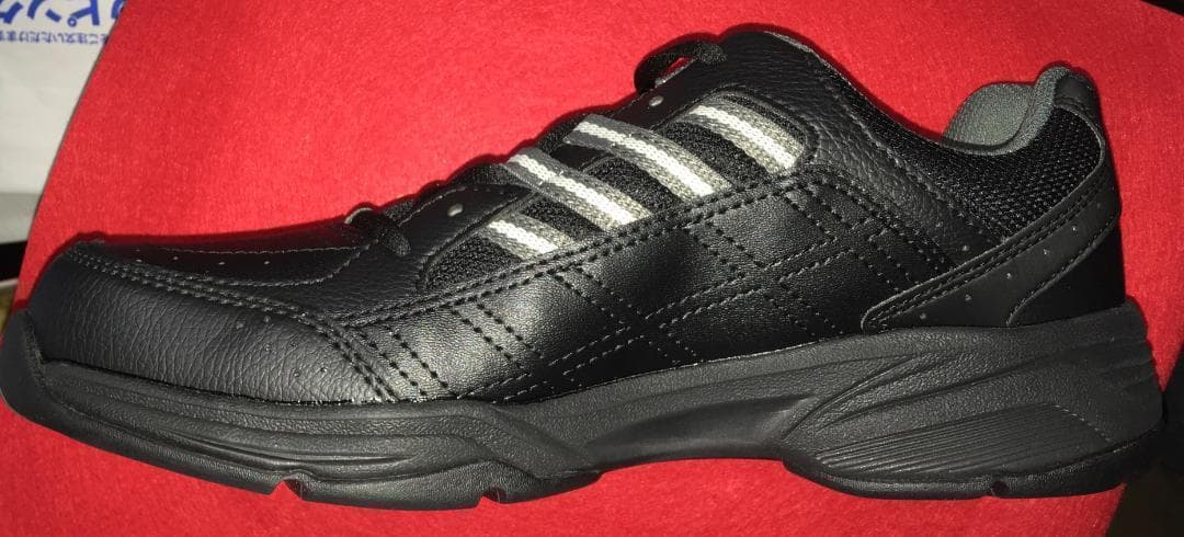 新品 2足 オールコート用 26.5cm テニスシューズ 4E 幅広 ブラック