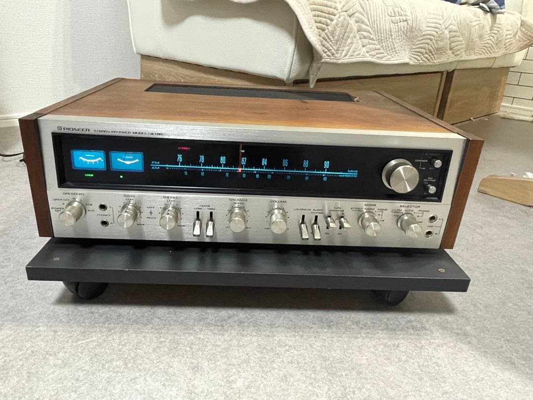 珍しいPioneer SX-818ステレオレシーバー - メルカリ