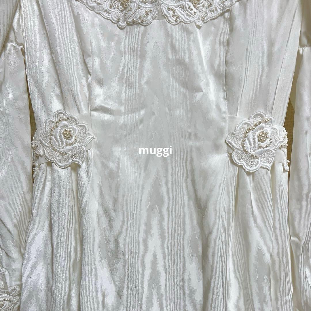 yumi katsura ユミカツラ ウェディングドレス パール パフスリーブ