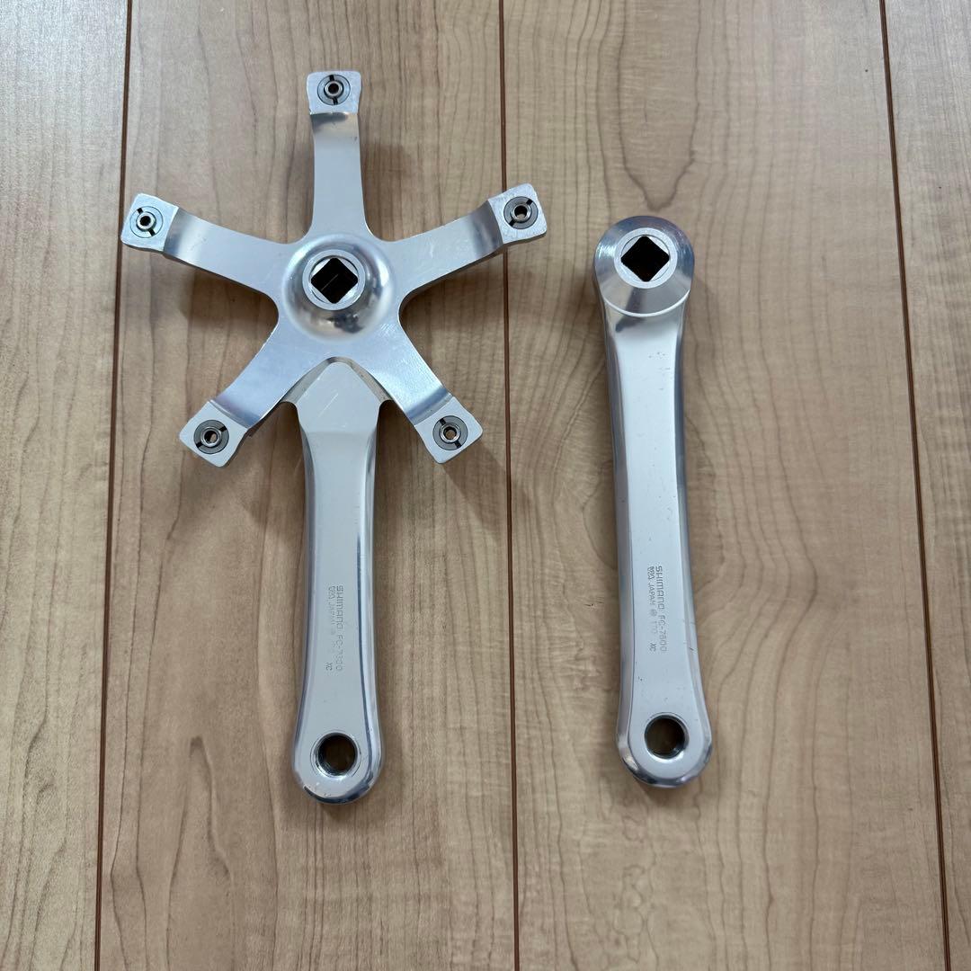 シマノ NJS ピスト クランク FC-7600 170mm SHIMANO