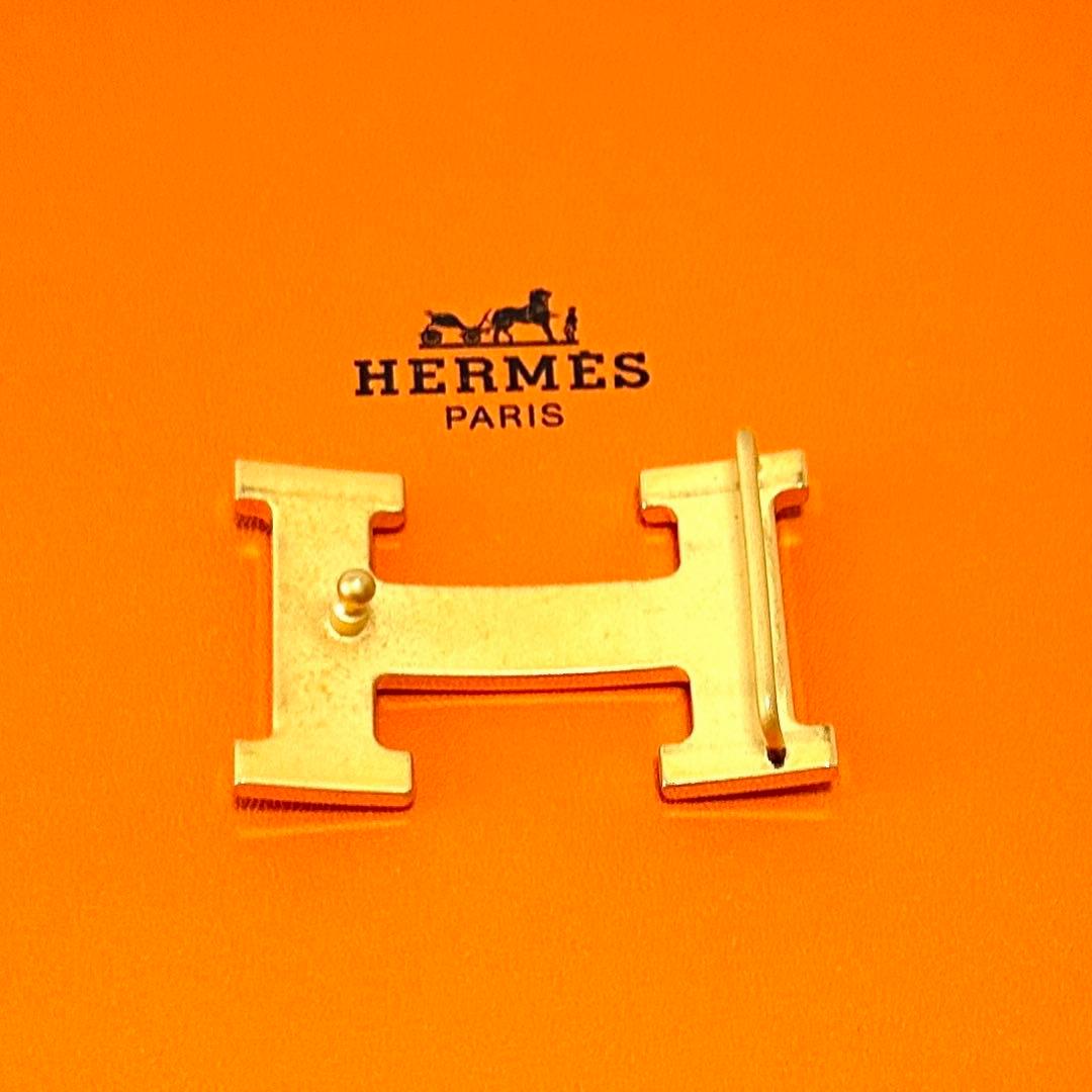 未使用級✨HERMES コンスタンス ベルト リバーシブル ブラック ゴールド