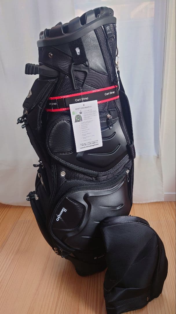 BENNINGTON Golf Bブラック キャディバッグ 新品未使用品15分割