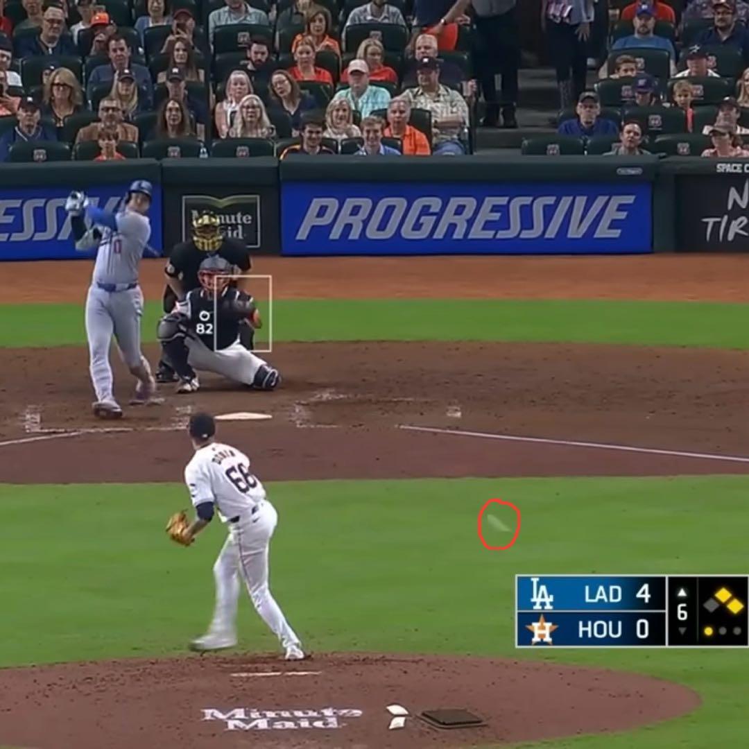 ドジャース 大谷翔平 2024年7月27日 実使用ボール vs ヒット ＋ 打点