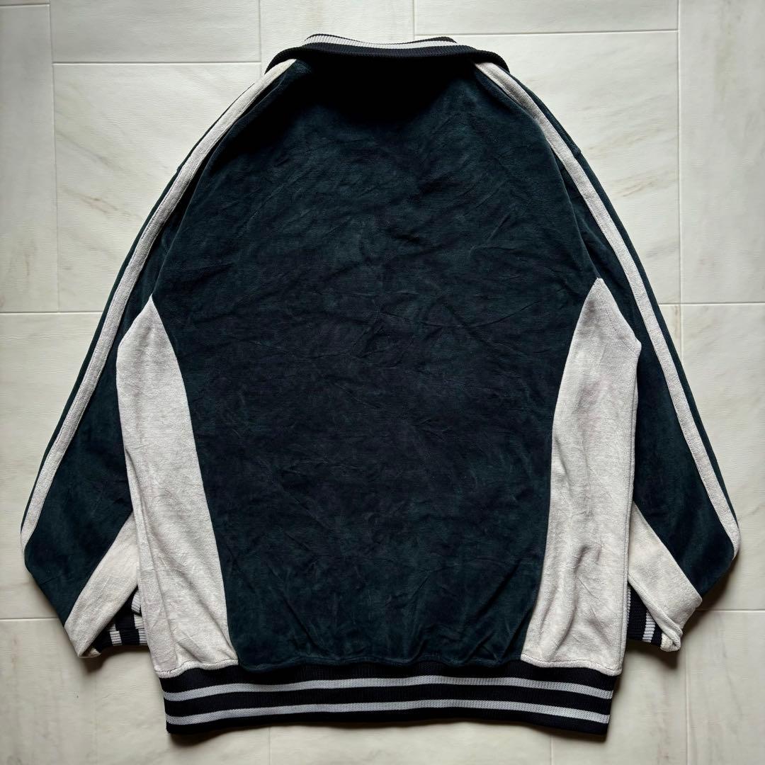 【良カラー】 ヴァンズ ベロアトラックジャケット リブライン Lサイズ
