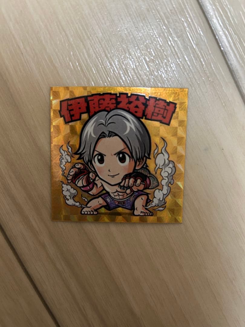 RIZIN 伊藤裕樹選手 ビックリマン風ステッカー - メルカリ