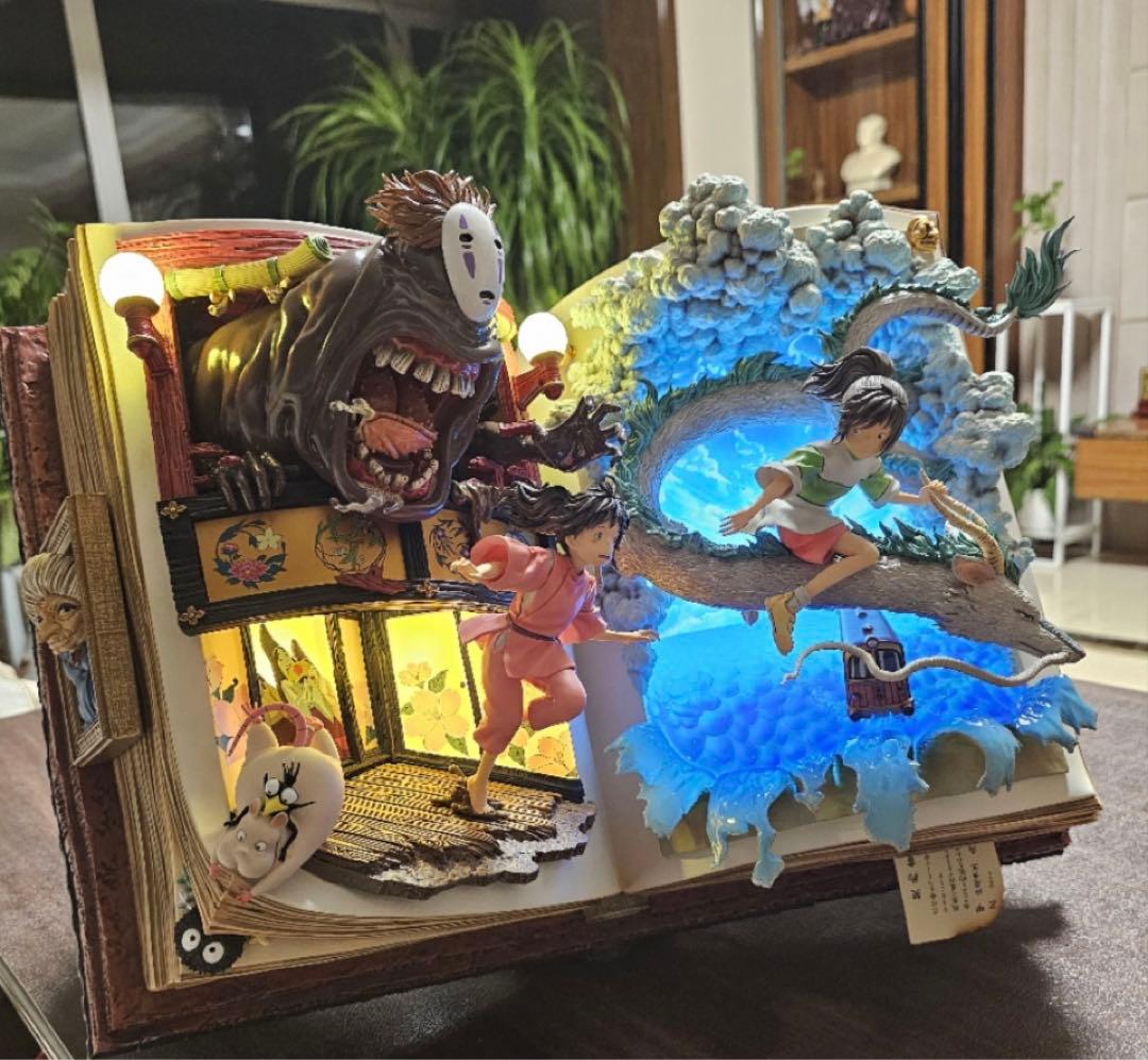 千と千尋の神隠し 千尋 大サイズ フィギュアガレージキット 塗装済み完成品