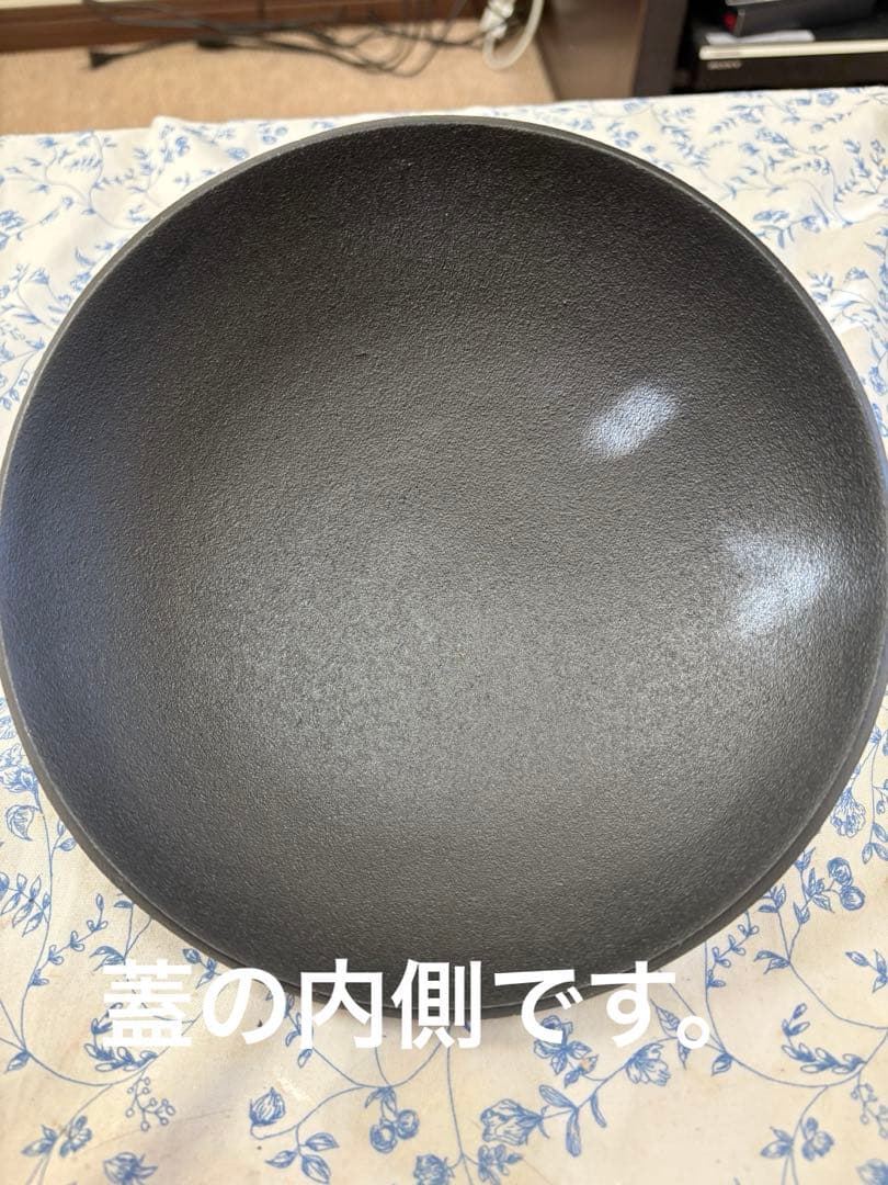 新品】OIGEN 蓋付き土鍋 約26cm F-402