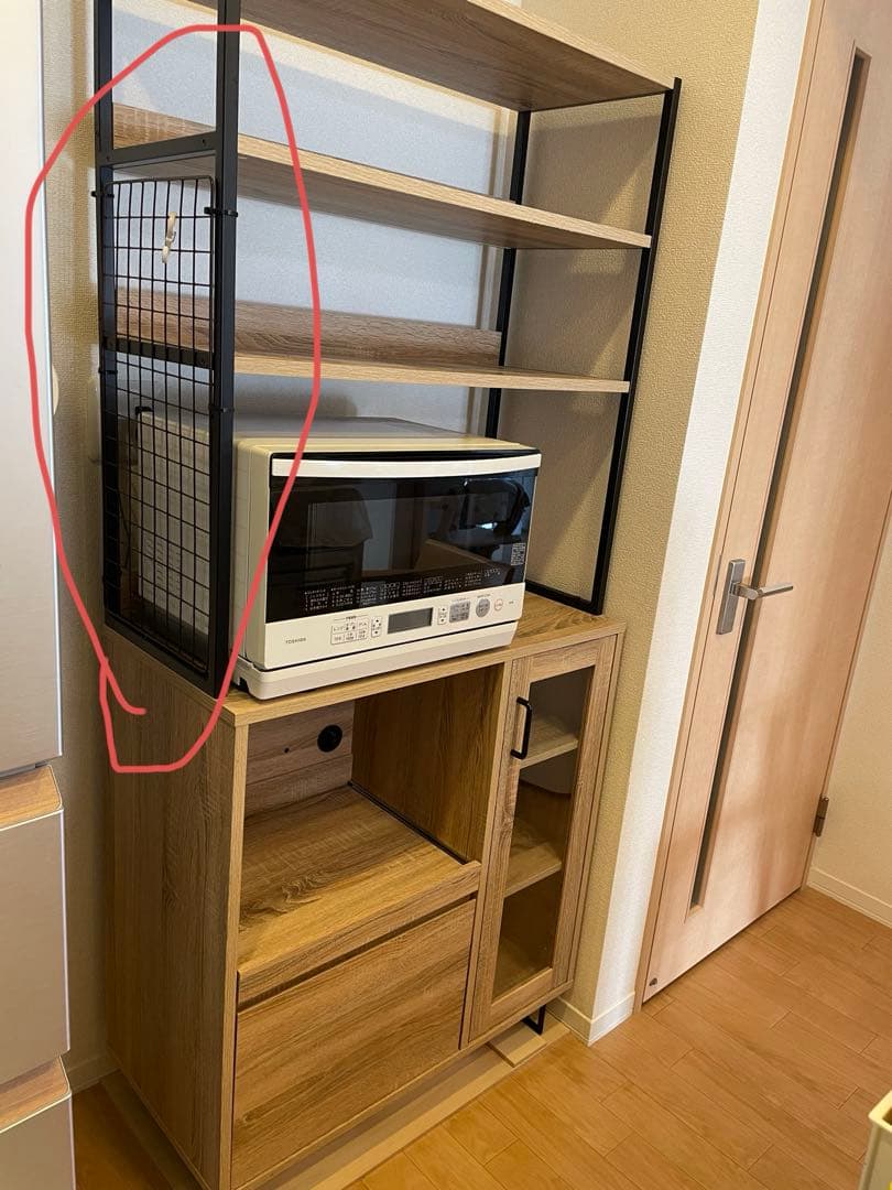 【神奈川県取りに来てくれる方限定】オープン棚、食器棚、キッチン収納KAGU350