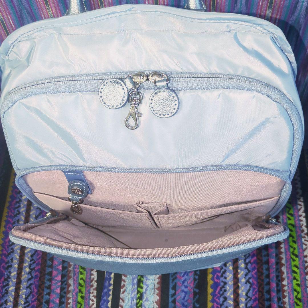 ★美品★カナナプロジェクト67645 大容量 リュック マザーバッグ A4収納可