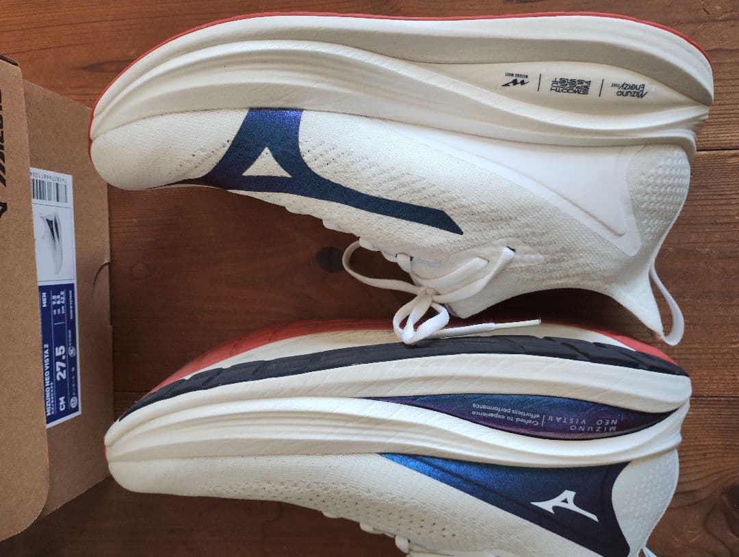 Mizuno NEO VISTA 2 　27.5cm ホワイト/ネイビー