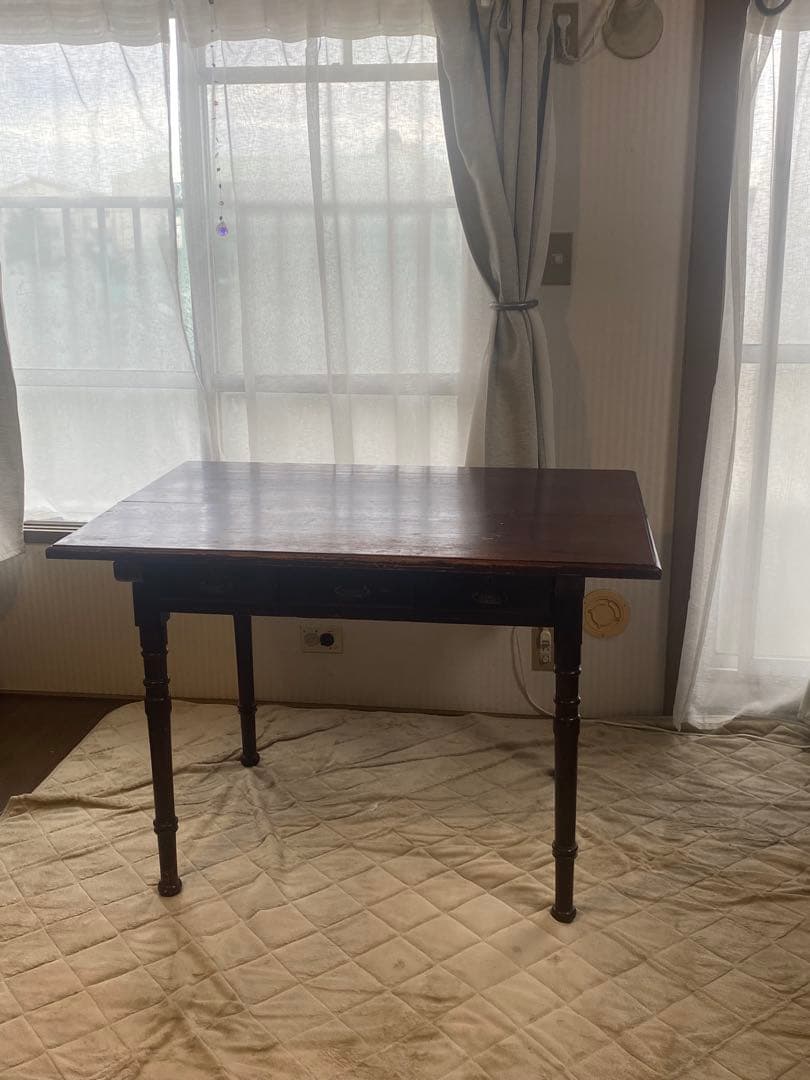 レトロ＊アンティーク＊ダイニングテーブル＊引き出し