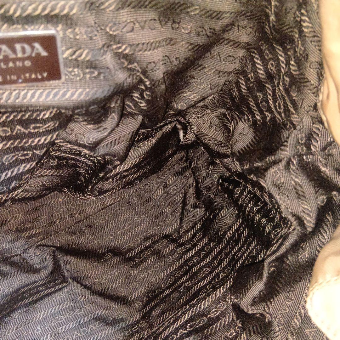 PRADA　プラダ　ナイロン　レザー　三角ロゴ　リュック　バックパック