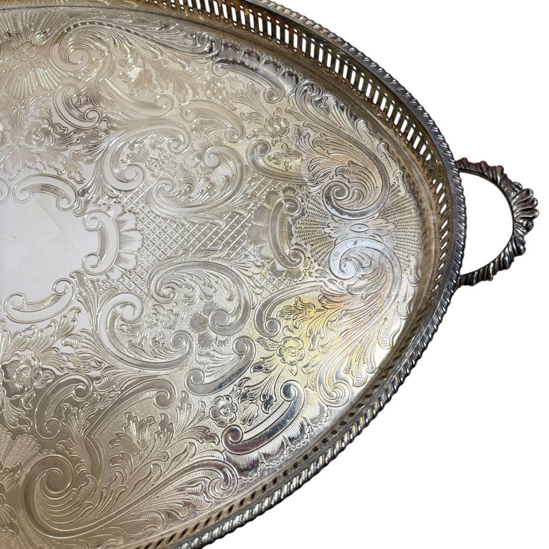 Arthur Price of England シルバー ギャラリートレー