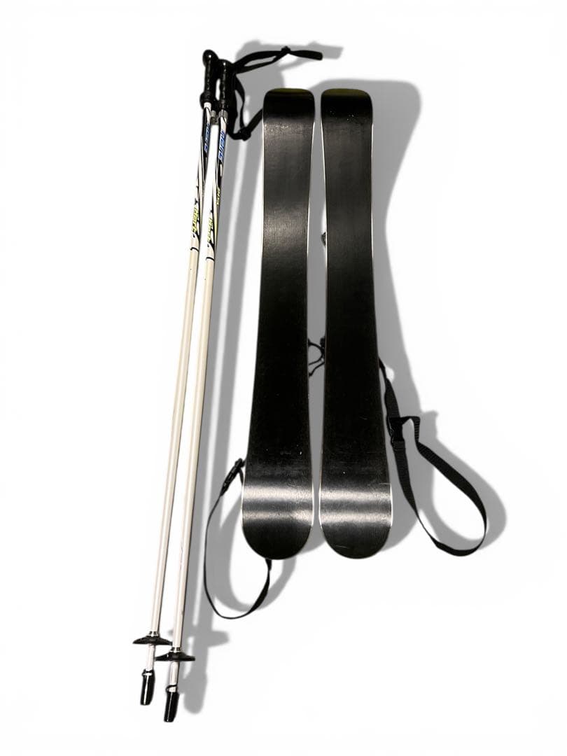 ☆HART FREELUNCH 99cm ショートスキー＋DIVAストック極美品