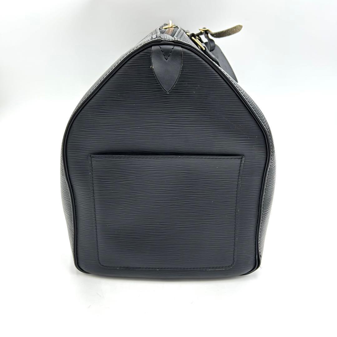 美品】 ルイヴィトン キーポル 50 エピ 黒 ボストンバック 旅行 メンズ