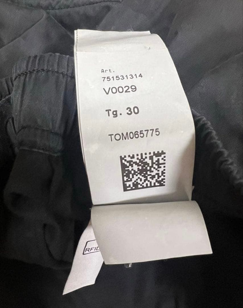 タグ付属 21AW ストーンアイランド カーゴパンツ 751531314 W30