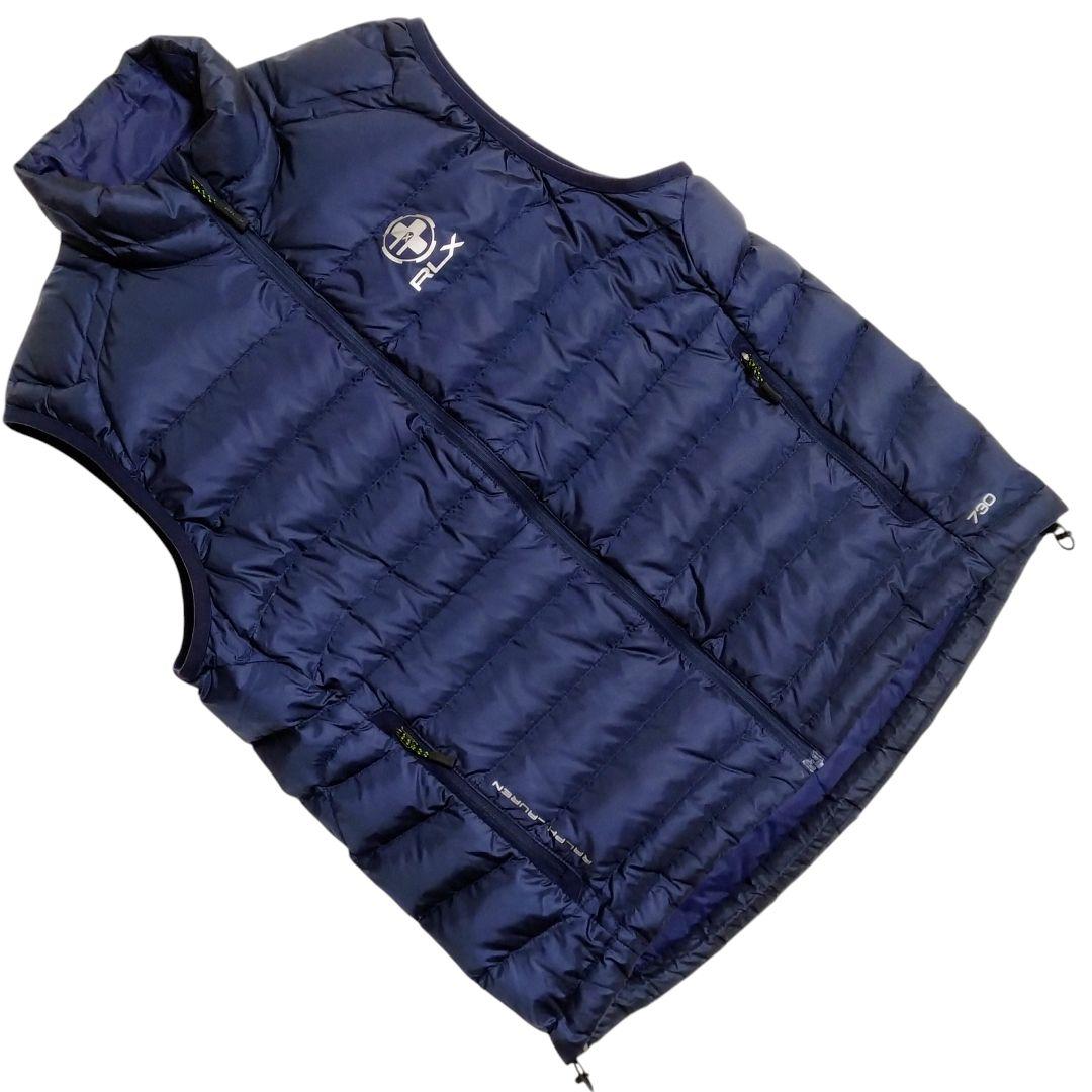 【極暖 ダウン90％フェザー10％】RLX ラルフローレン ダウンベスト ゴルフ