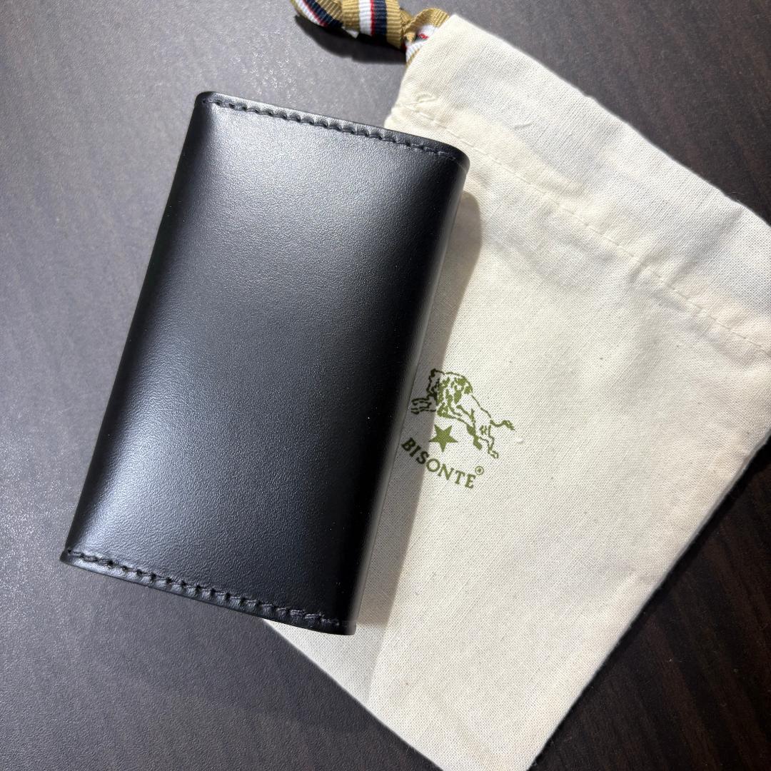 【保証書あり新品未使用】イルビゾンテ キーケース ブラック 黒 NERO