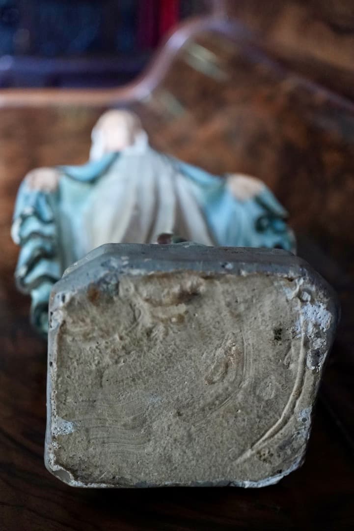 ◎フランスアンティーク　癒しの御顔、美しい聖母マリア像