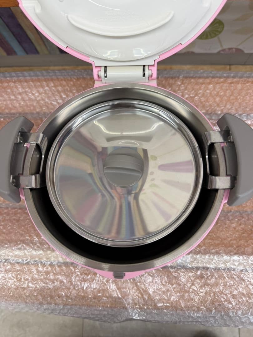 サーモス　真空保温調理器シャトルシェフ　KBB-1600ピンク