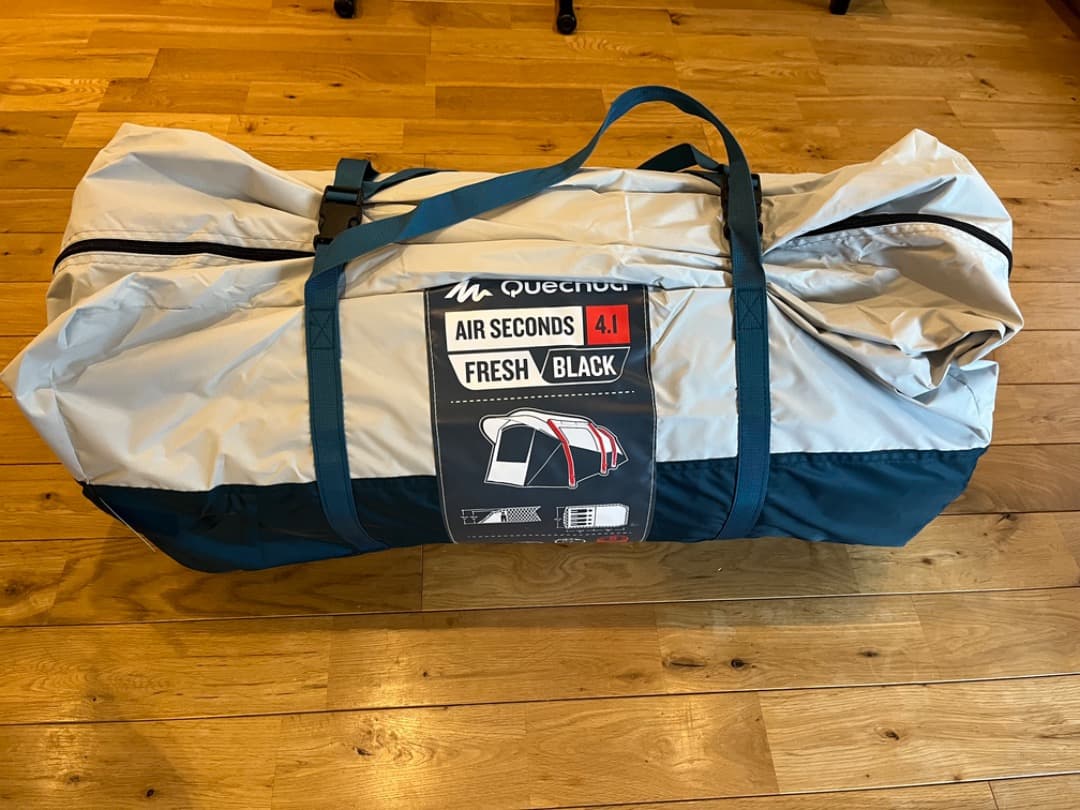 新品 QUECHUA AIR SECONDS 4.1 FRESH&BLACK