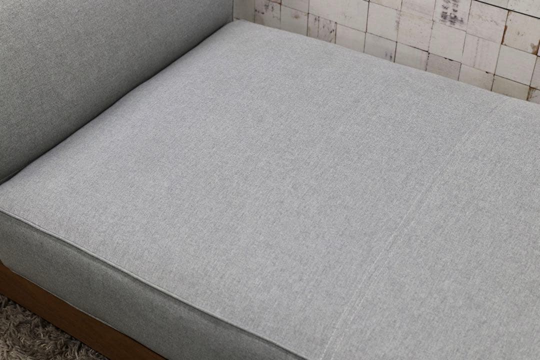 GMGS160○長椅子 シェーズロング システムソファ 北欧モダン ウォールナ