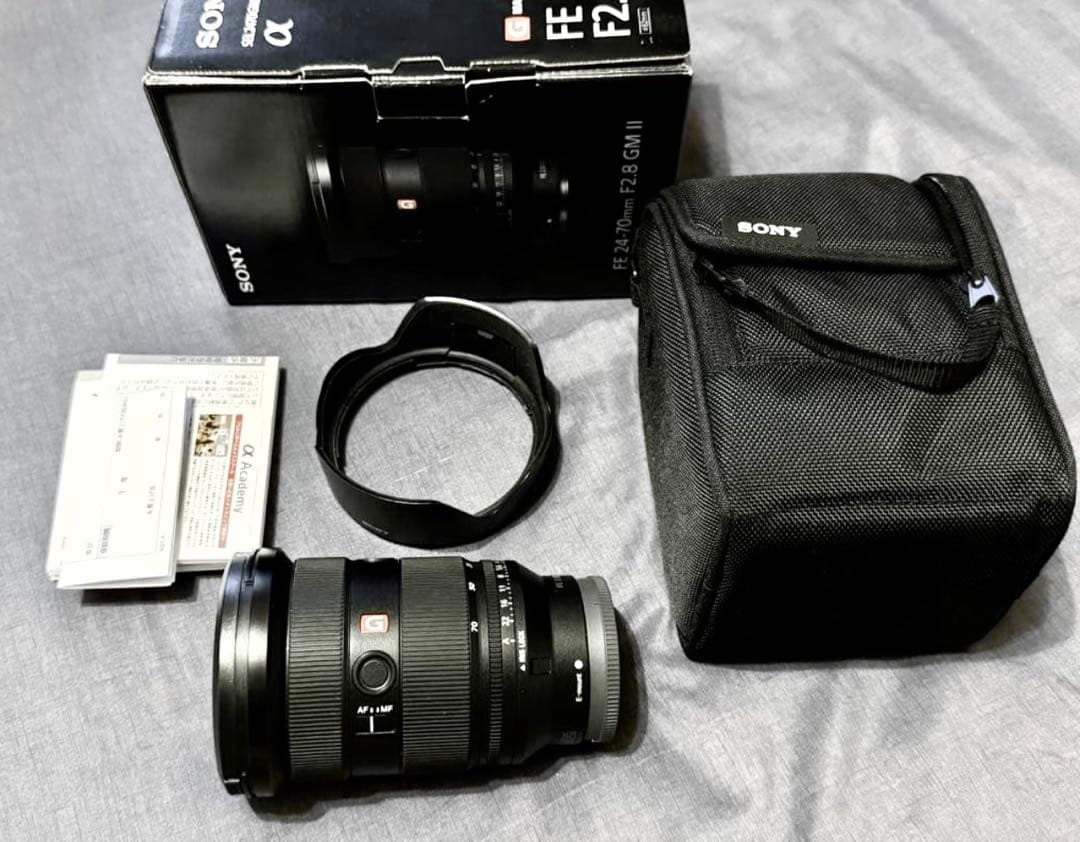 SONY FE 24-70mm F2.8 GM II レンズ