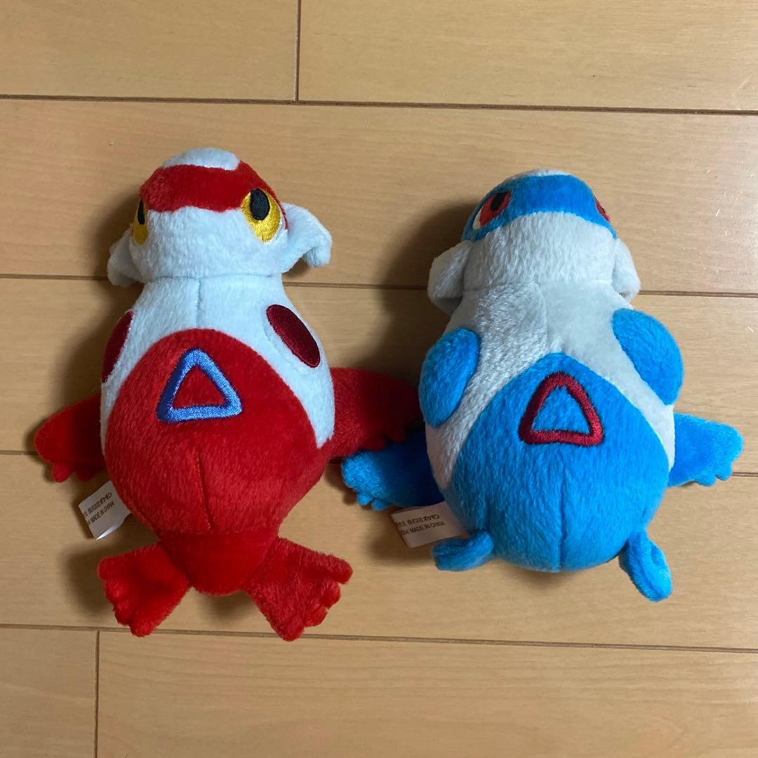 大人気！ポケドールラティ兄弟ポケモンセンター2004、2005年限定ぬいぐるみ