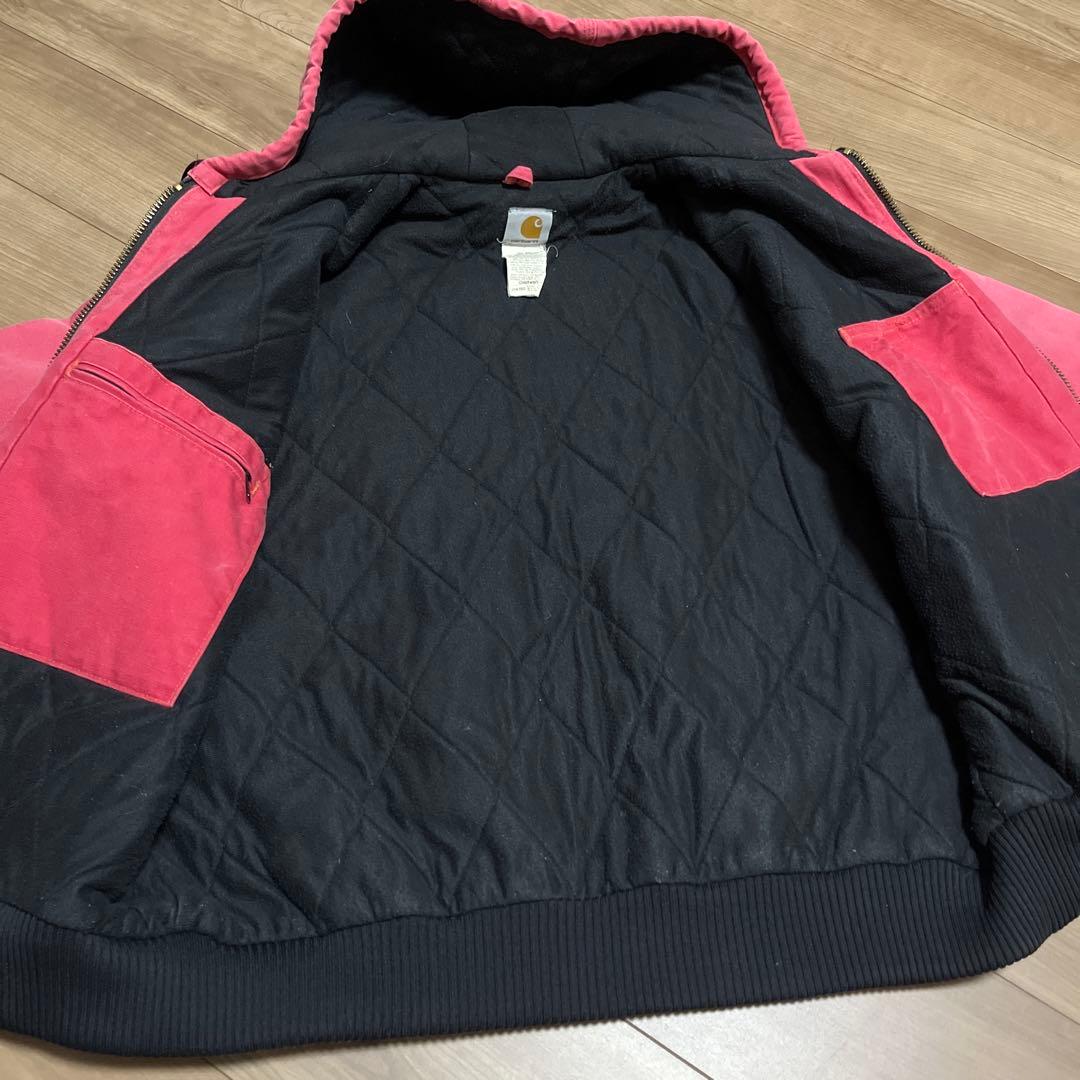 カーハート　アクティブジャケット　レアカラー　レッド