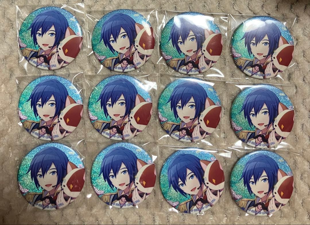 プロセカ グリッター缶バッジ グリ缶 17C KAITO 12点 - メルカリ