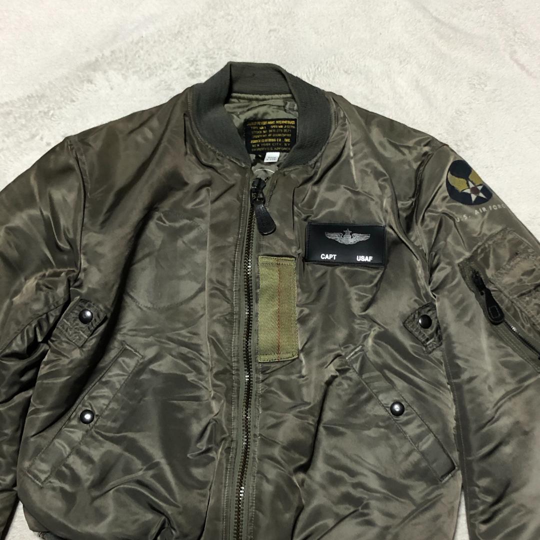 アヴィレックス MA-1 フライトジャケット USA製 CONMARジッパー - メルカリ