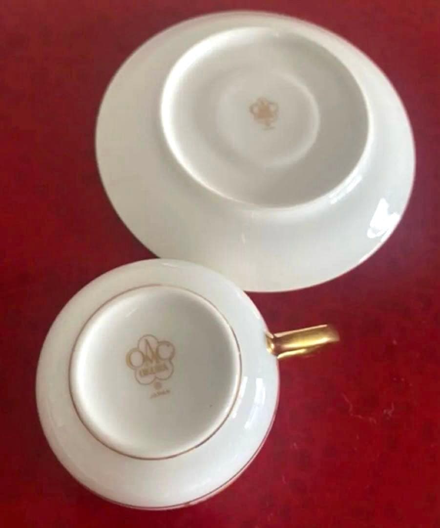 《未使用品》大倉陶園＊午年　縁起の良いうまくいく回転木馬カップ&ソーサー