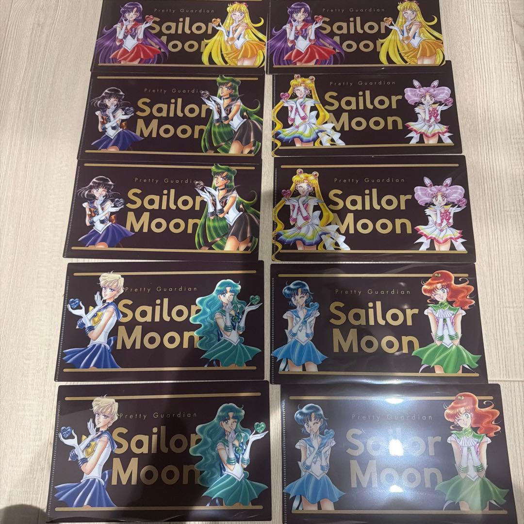 明治×セーラームーン クリアファイル 5種10枚セット - メルカリ