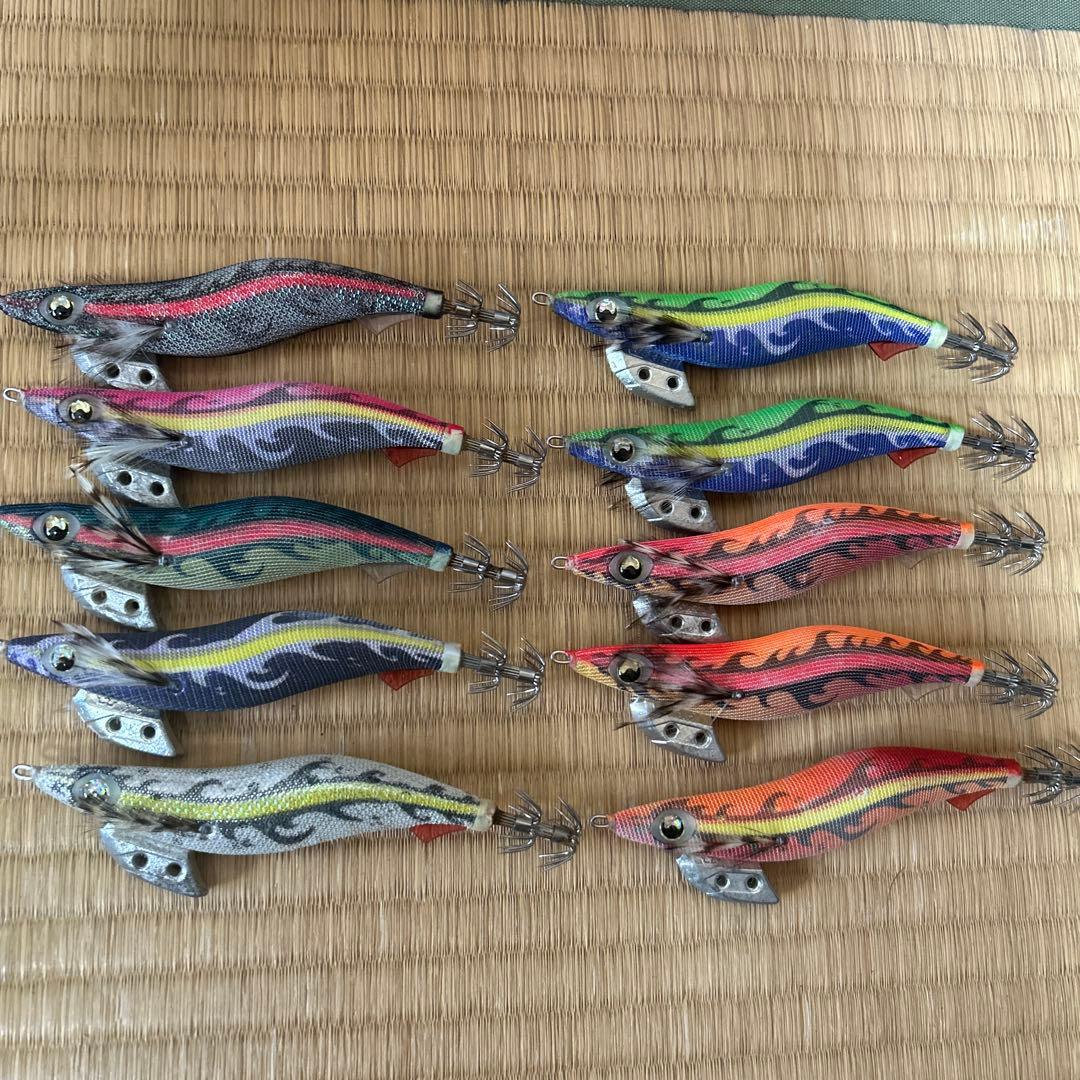 エギ王K廃盤 黒潮スペシャルオナガゴールドなど3.5号10個セット