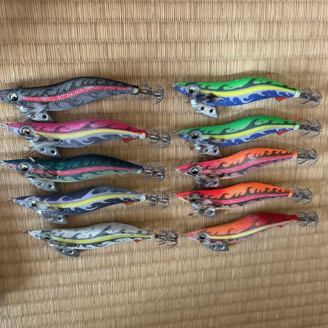 エギ王K廃盤 黒潮スペシャルオナガゴールドなど3.5号10個セット